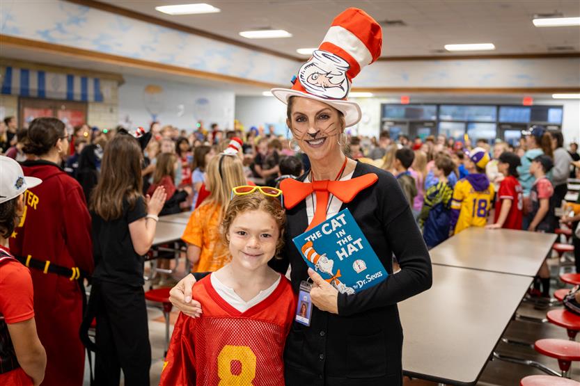 Students celebrate Read Across America Week
